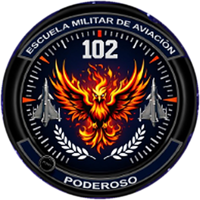Escudo del Curso 102, Poderoso